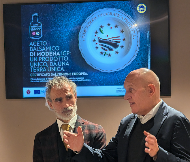 Il Consorzio Tutela Aceto Balsamico di Modena porta l’IGP da Sonia Factory