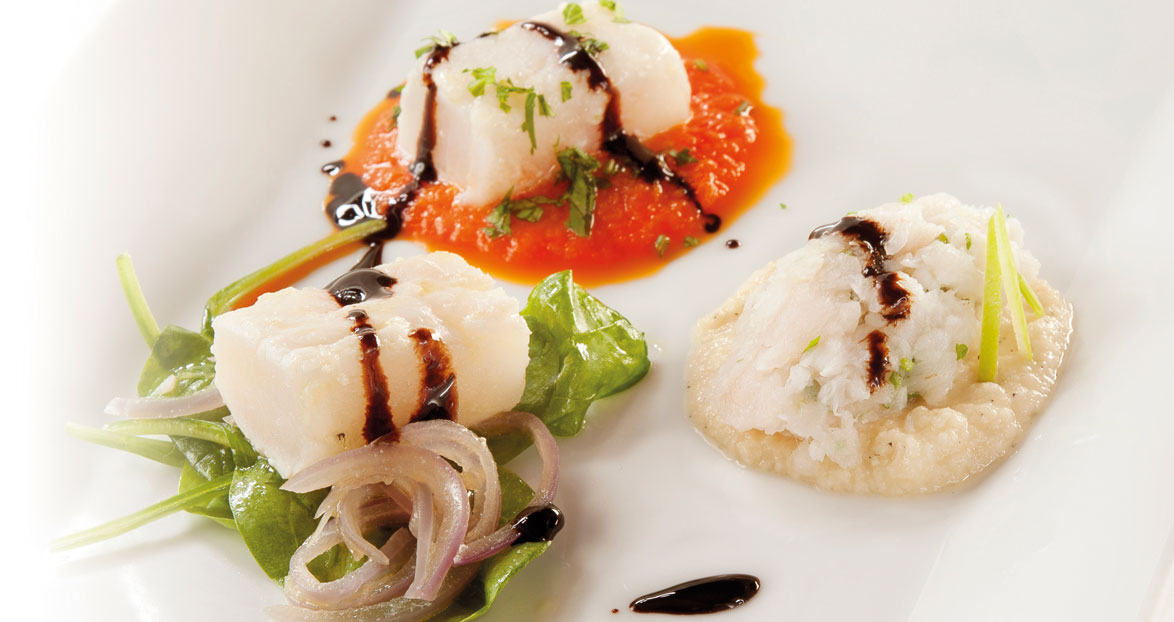 Variante di baccalà norvegese all’Aceto Balsamico di Modena IGP