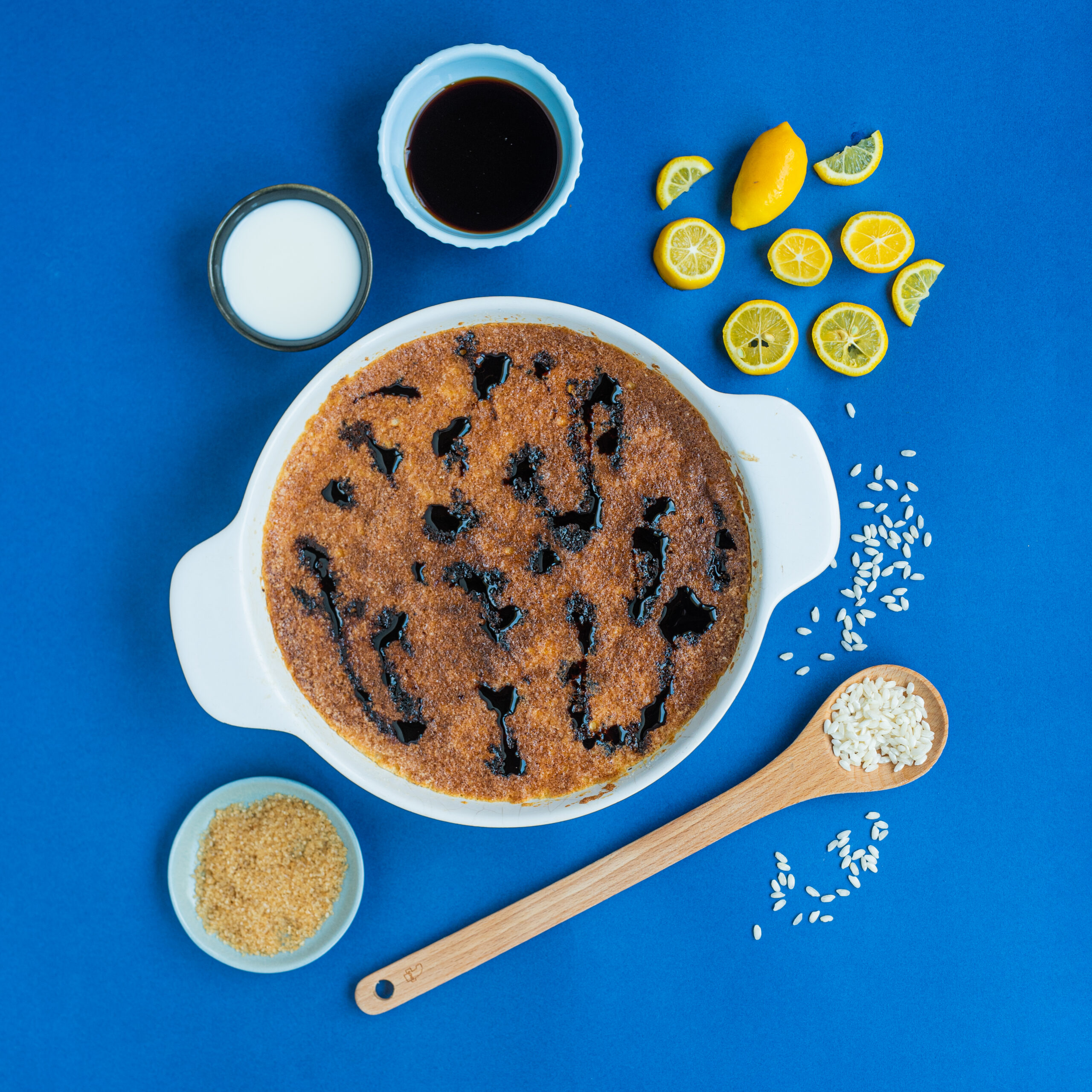 Torta di riso con Aceto Balsamico di Modena IGP Invecchiato